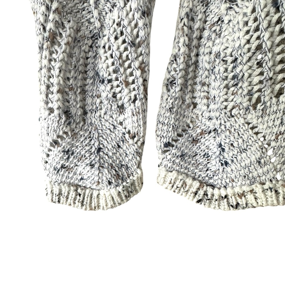Nic+Zoe Tri-Color Sweater Crochet Look - Picture 5 of 12